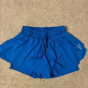 Vibrant Blue Women's Athletic Shorts
